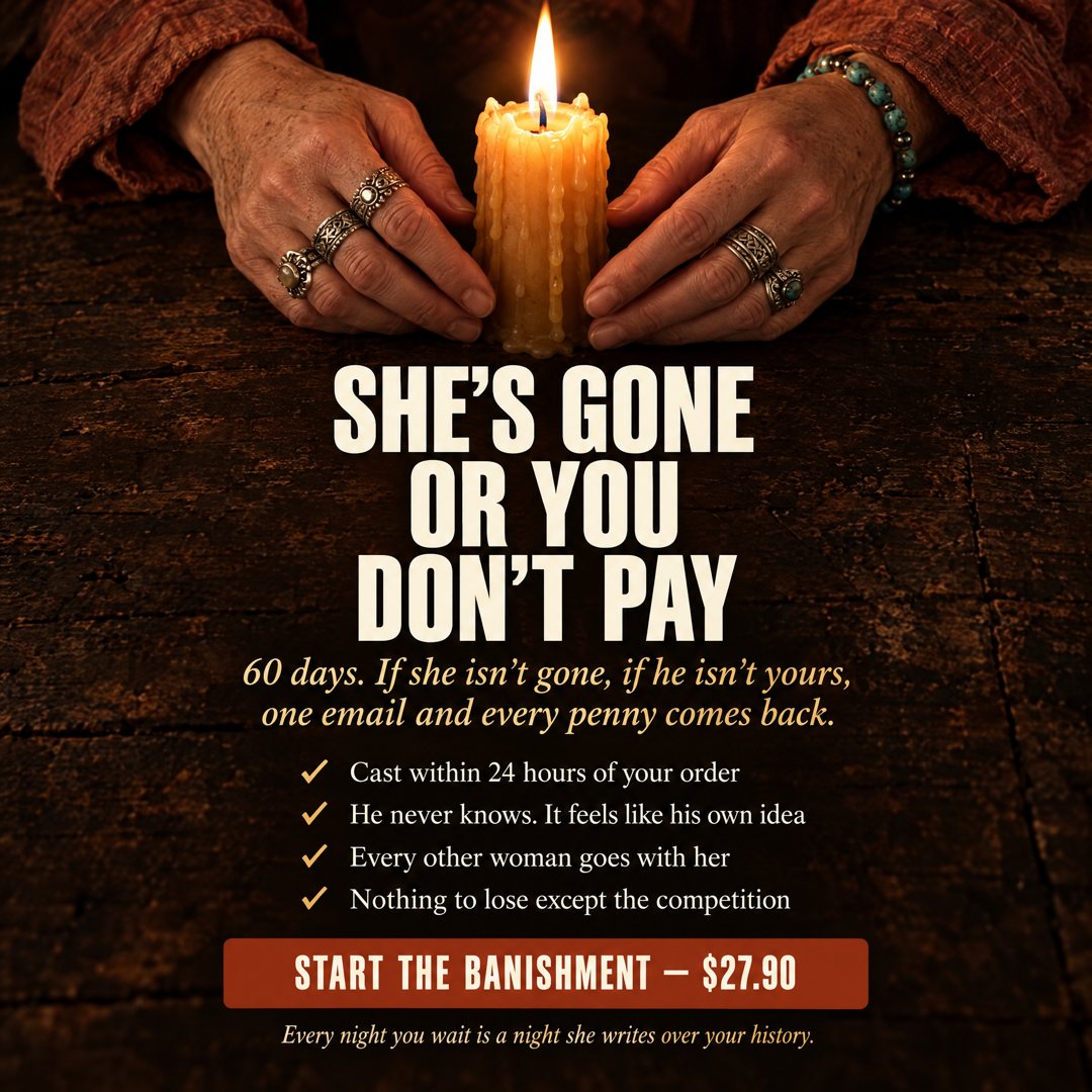 She's gone or you don't pay